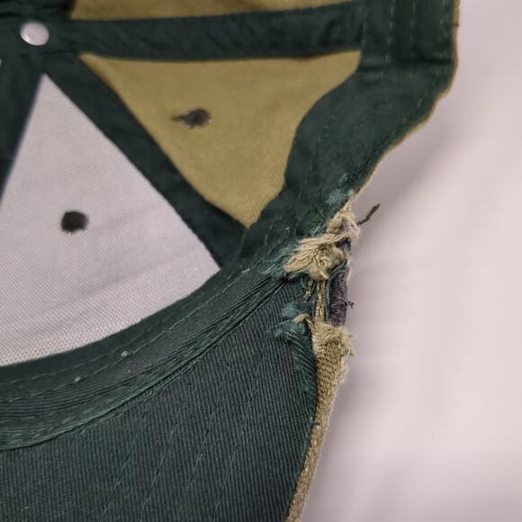 Browning Strapback Baseball Hat Green One Size Embroidered Outdoor - Picture 9 of 10